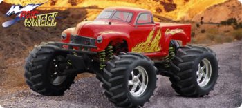 (image for) Smartech Magic Wheel Self Build RC Nitro Monster Truck 1/8 Kit