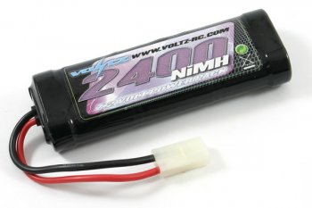 (image for) Voltz 2400mAh 7.2v Battery Stick Pack with Tamiya Connector