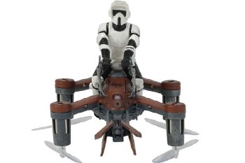 (image for) PROPEL STAR WARS COLLECTORS EDITION SPEEDER BIKE - BATTLE DRONES
