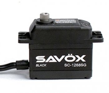 (image for) SAVOX HV BLACK EDITION STD DIGITAL SERVO 26KG@7.4V (LIPO)