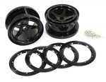 (image for) FASTRAX AXIAL 5 SPOKE 2.2 ALLOY BEADLOCK WHEELS (WRAITH)