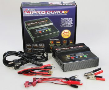 (image for) LIPRO DUAL 6 BALANCER CHARGER (AC/DC)