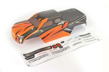 (image for) FTX TRACER MONSTER TRUCK BODY & DECAL - ORANGE