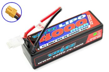 (image for) VOLTZ 4000MAH HARD CASE 11.1V 50C LIPO STICK PACK W/XT60