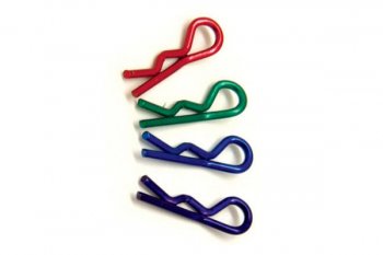 (image for) SMALL BODY CLIPS (8) - Μπλέ (Αξεσουάρ - Κοπίλιες)