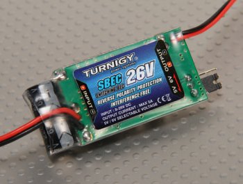 (image for) Turnigy 5A (8-26v) SBEC for Lipo Battery