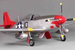 FMS P51 Mustang V8 1400 Series ARTF Electric Warbird - Red Tail (image for) FMS P51 Mustang V8 1400 Series ARTF Electric Warbird - Red Tail