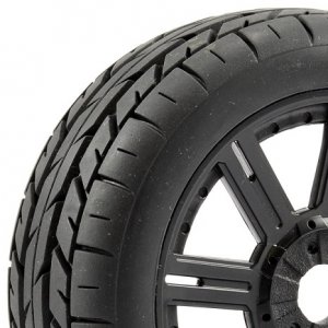 (image for) FASTRAX 1:8 EAGLE TREAD MOUNTED ON 8-SPOKE BLACK (PR)