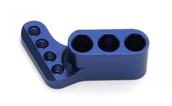 (image for) Team Associated TC4 Camber Link Mounts, Left, Blue Aluminium