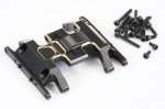 (image for) Fastrax Axial SCX24 Brass Centre Chassis Skid Plate +13.8g