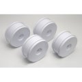 1/8 Buggy Wheels,83mm, White: RC8 (4) (image for) 1/8 Buggy Wheels,83mm, White: RC8 (4)