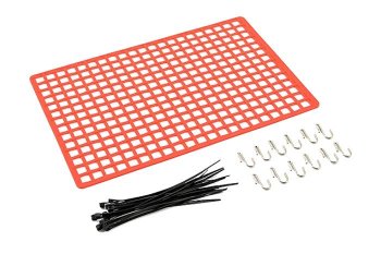 (image for) FASTRAX SCALE RUBBER NET 22CM X 14.5CM RED