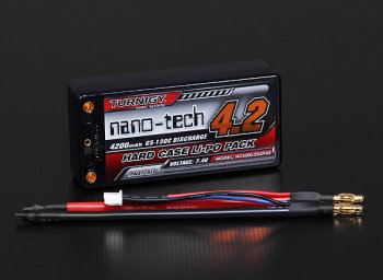 (image for) Turnigy nano-tech Shorty 4200mah 2S2P 65~130C Hardcase Lipo Pack