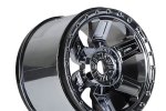 (image for) Proline Desperado 3.8" (Traxxas Style Bead) Black Chrome 17mm Wh