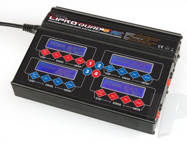 (image for) Lipro Quad 6 AC Balancer Charger (AC/DC)