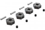 (image for) Arrma Wheel Hex Metal 12mm (4)