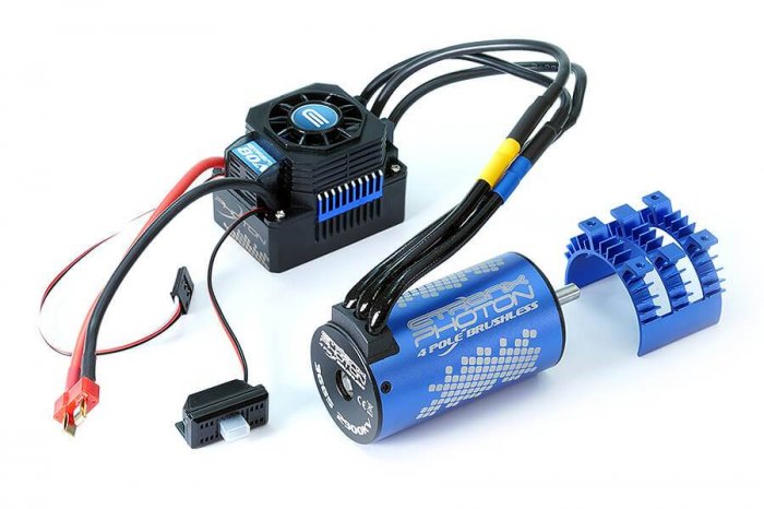 (image for) ETRONIX PHOTON 80A BRUSHLESS ESC & 2900KV 3665 MOTOR COMBO