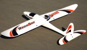(image for) Hawk Sky 4CH Brushless Sport Trainer (RC) Plane - 2.4GHz