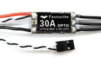 (image for) FVT LittleBee 30A ESC 2-6S BLHeli Supports OneShot125 For RC Dro