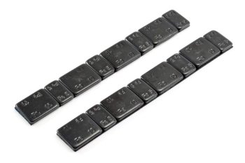 (image for) CENTRO BLACK CHASSIS WEIGHTS W/ADHESIVE 5G/10G X 2 STRIPS