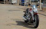 (image for) Τηλεκατευθυνόμενη μοτοσυκλέτα1:4 Harley Davidson Style - RC Moto