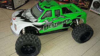 (image for) FTX Destroyer RTR 1/5 4WD Petrol RC Monster Truck : Βενζινοκίνητ