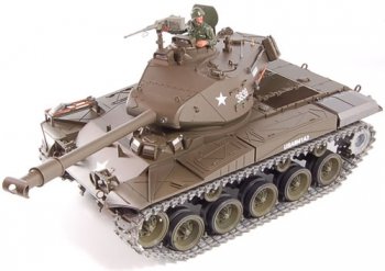 (image for) Bulldog 1/16th Smoking Radio Controlled (RC) Tank