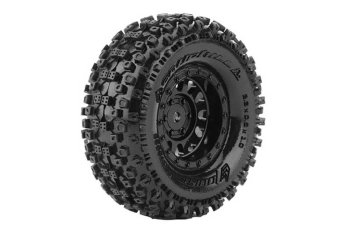 (image for) LOUISE RC CR UPHILL 1/18,1/24 FR/RR 1.0" CRAWLER TYRE/WHEELS