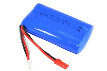 (image for) HUINA CY1592/CY1593 BATTERY 7.4V 1200MAH RED JST PLUG