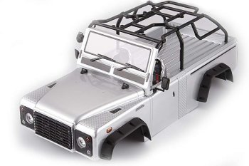 (image for) KILLERBODY MARAUDER II FINISHED BODYSILVER (PAINT) LIGHT BUCKETS