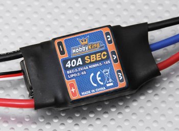 (image for) HobbyKing 40A ESC 4A UBEC
