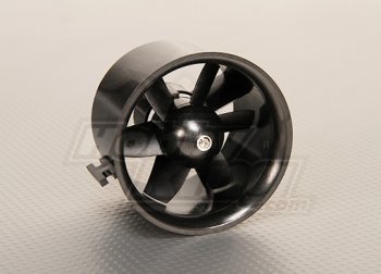 (image for) EDF Ducted Fan Unit 6Blade 2.75inch 70mm