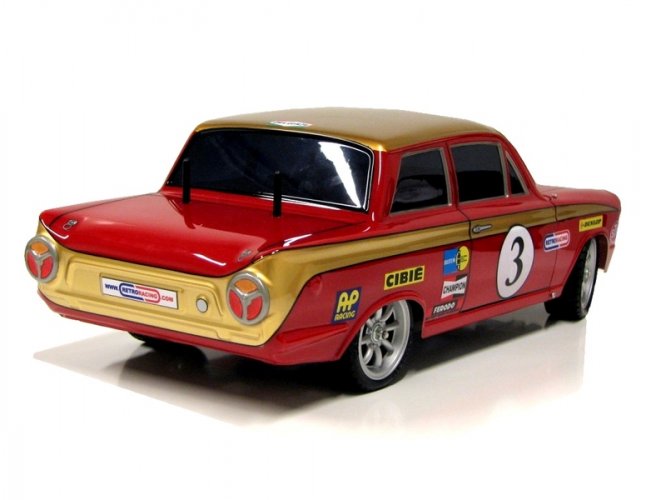 (image for) 1/10 Cortina mk1 Body shell kit - Retro Racing