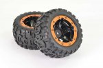 FTX TRACER MONSTER TRUCK WHEEL/TYRES COMPLETE (PR) (image for) FTX TRACER MONSTER TRUCK WHEEL/TYRES COMPLETE (PR)
