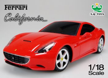 (image for) RC Ferrari California - Licensed Radio Control Car (Red)
