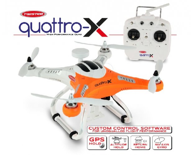 (image for) Quattro-X RC Quadcopter
