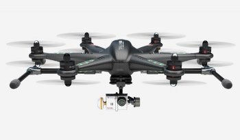 (image for) WALKERA TALI H500 Black Edtition RTF FPV F12E - ILook+ 3D Gimbal