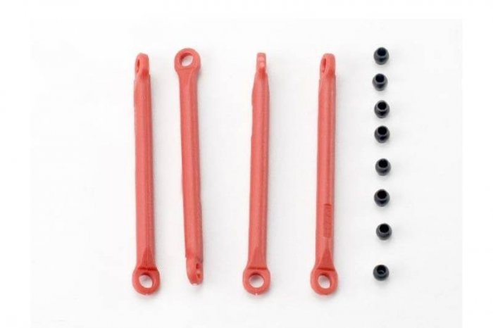 (image for) Traxxas Push Rod Suspension Red (4) 1/16 E-Revo, Summit
