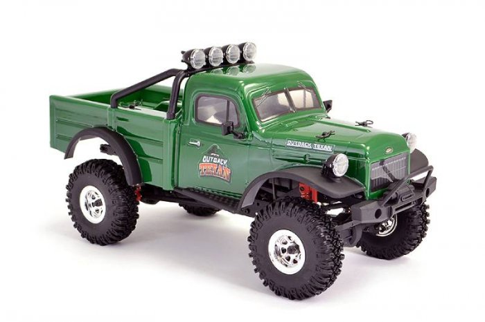 (image for) FTX OUTBACK MINI X TEXAN 1:18 TRAIL READY-TO-RUN GREEN