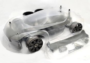 (image for) HOBAO HYPER VT NITRO 1/8 RC CAR ROLLER CHASSIS