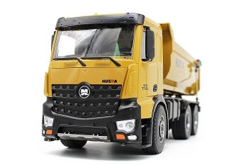 (image for) HUINA RC TIPPER DUMPTRUCK 2.4G 10CH W/DIE CAST CAB, DUMP BED