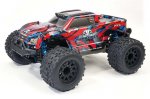 (image for) FTX RAMRAIDER 1/10 BRUSHLESS RC MONSTER TRUCK RTR - RED/BLUE