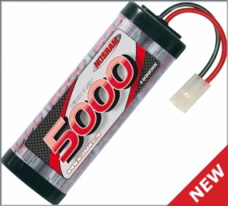 (image for) NOSRAM Team Pack 5000 - 7.2V - 6-cell NiMH Stickpack