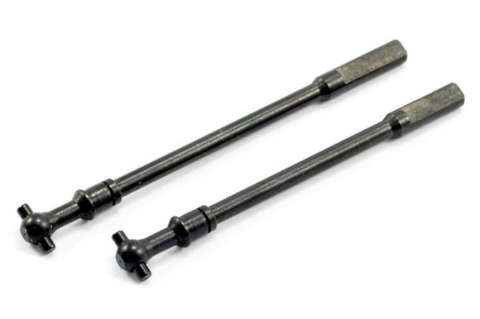 (image for) FTX MAULER FRONT WHEEL DRIVE SHAFTS L:84MM, R:75.5MM (2PCS)