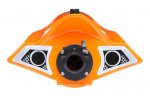 (image for) Jet Jam 12" Self-Righting Pool Racer Brushed RTR, Orange