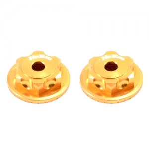 (image for) HOBAO MT DOUBLE LOCK DUSTPROOF WHEEL FLANGE HUB (GOLD)