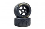 dBoots Hoons Rear 107 Gold Pre-Mounted Belted Tires, 17mm Hex (image for) dBoots Hoons Rear 107 Gold Pre-Mounted Belted Tires, 17mm Hex