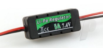 (image for) LiPo Regulator 7.4 Volt (5 amp)