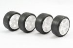 SWEEP MINI PRE-GLUED SET TYRES 40DEG (4) (image for) SWEEP MINI PRE-GLUED SET TYRES 40DEG (4)