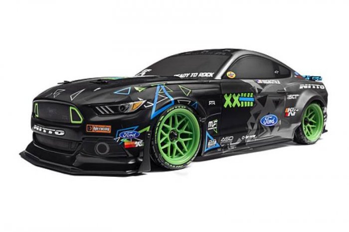 (image for) HPI RS4 SPORT 3 VGJR FORD MUSTANG 1/10 Drift RC Car
